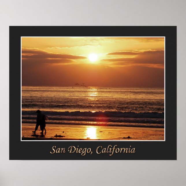 Beach Stroll Poster (Framsidan)