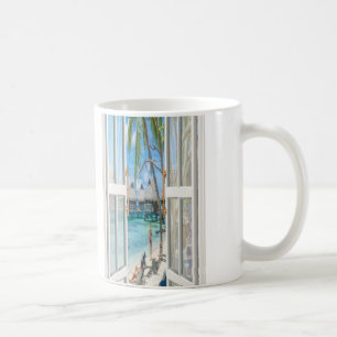 Beach Summer Cafe Kaffemugg