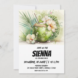 Beach Summer Party-inbjudan Inbjudningar