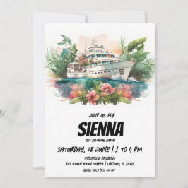 Beach Summer Party-inbjudan Inbjudningar