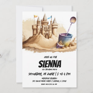 Beach Summer Party-inbjudan Inbjudningar