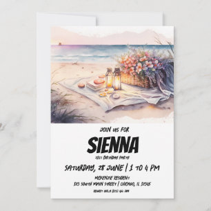 Beach Summer Party-inbjudan Inbjudningar