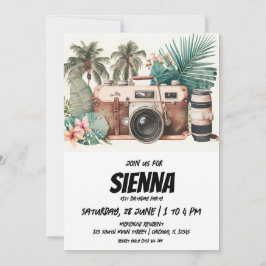 Beach Summer Party-inbjudan Inbjudningar