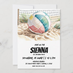 Beach Summer Party-inbjudan Inbjudningar