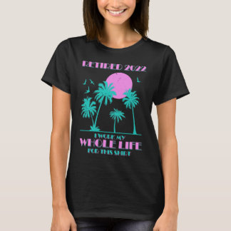 Beach Summer Vacation är tillbaka 2022 och jag job T Shirt