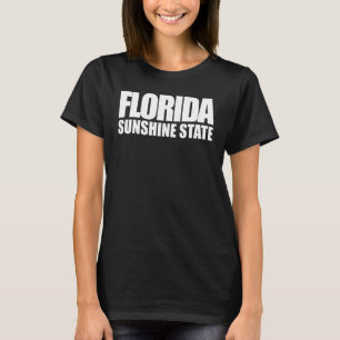 Beach Summer Vacation Florida Sunshine State T Shirt