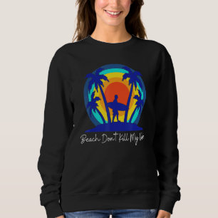 Beach Summer Vibes Surfer Graphic T Shirt