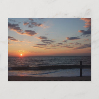 Beach Sunrise Vykort