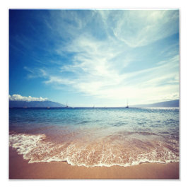 Beach Sunset Fototryck