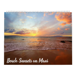 Beach Sunset på Maui Kalender
