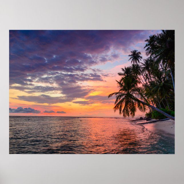 Beach Sunset poster (Framsidan)
