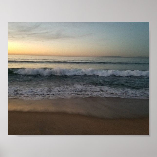 Beach Sunset Poster (Framsidan)