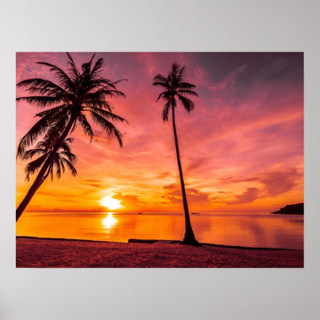 Beach Sunset poster (Framsidan)