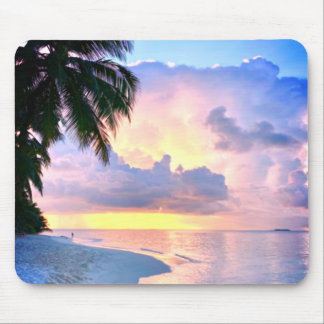 Beach Sunset Sea sand handflatan träd Maldives Mia Musmatta