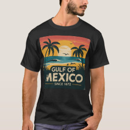 Beach Sunset Shirt Tropical Getaway Bukt i Mexiko T