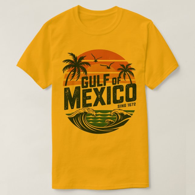 Beach Sunset Tee Bukt of Mexico T-shirt (Design framsida)