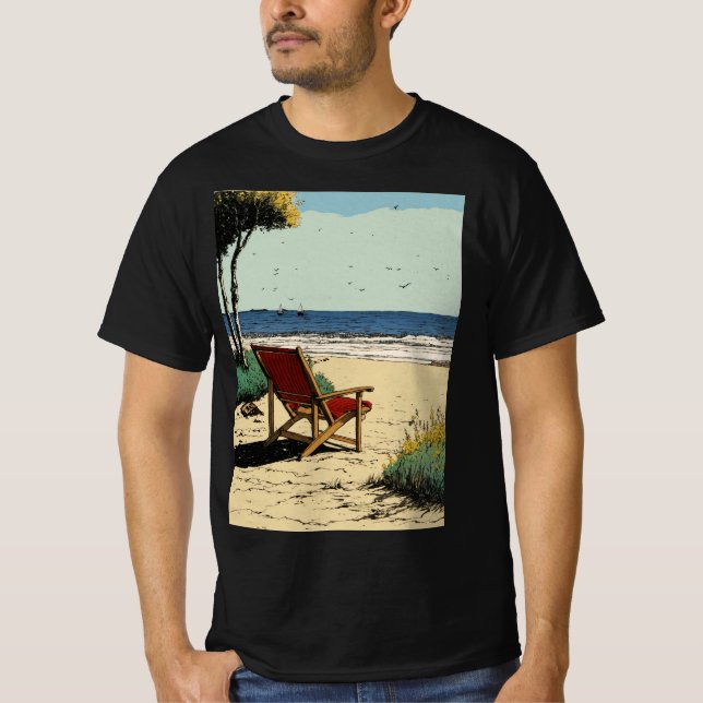 Beach t-shirt (Framsida)