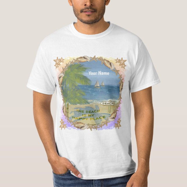Beach  t shirt (Framsida)