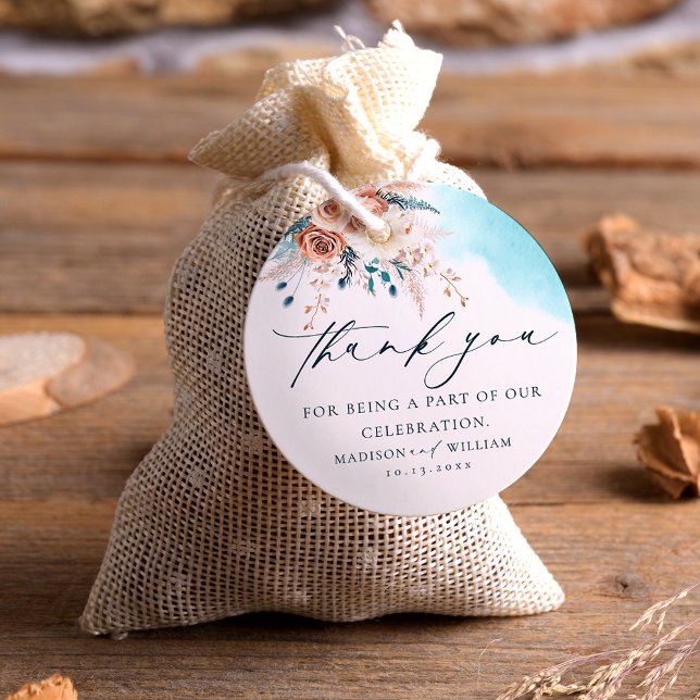 Beach Tack Bröllop Gåvor Etiketter (Skapare uppladdad)