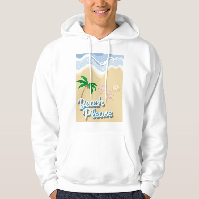 Beach tack hoodie (Framsida)