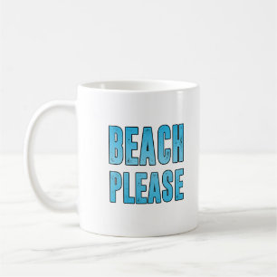 Beach tack kaffemugg