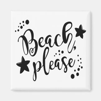 Beach, tack magnet