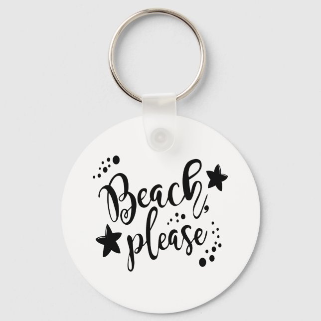 Beach, tack nyckelring (Framsida)