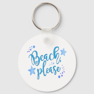 Beach, tack nyckelring