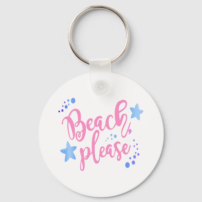 Beach, tack nyckelring (Framsida)