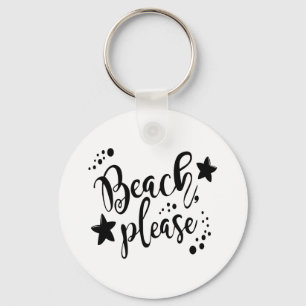 Beach, tack nyckelring