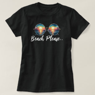 Beach, tack t shirt
