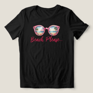 Beach, tack t shirt