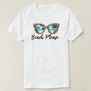 Beach, tack t shirt