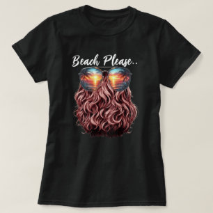 Beach, tack t shirt