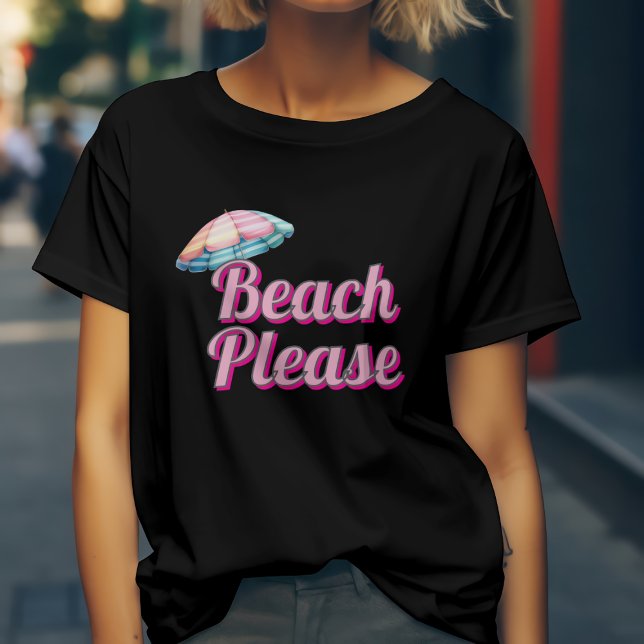 Beach, tack t shirt (Skapare uppladdad)