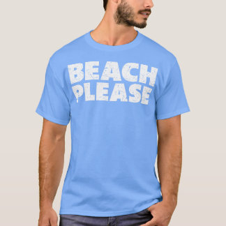 Beach, tack t shirt