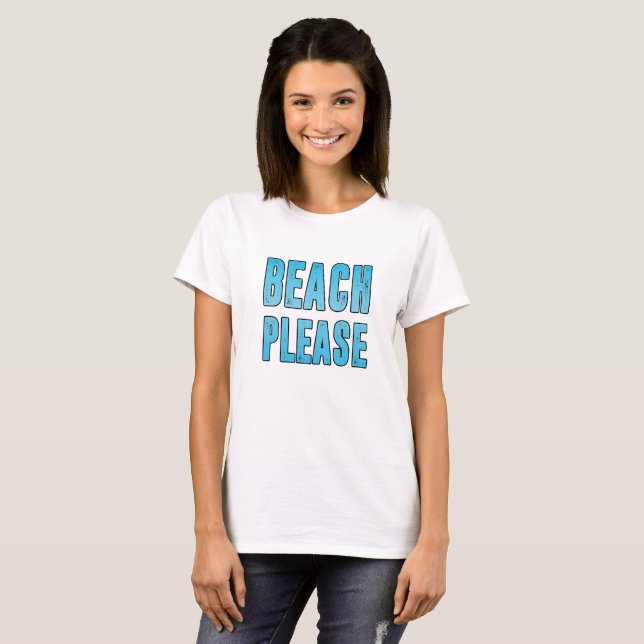 Beach tack t shirt (Hel framsida)