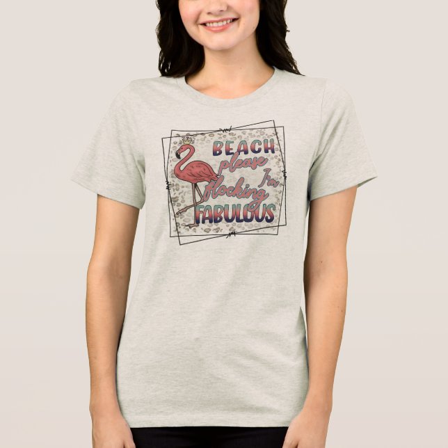 Beach, tack t shirt (Framsida)