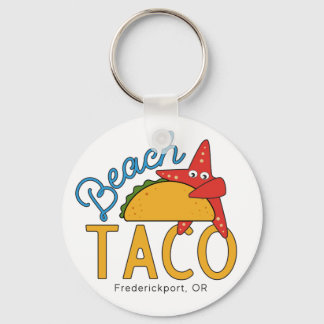 Beach Taco-Nyckelring Nyckelring