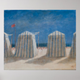 Beach Tält Brittany 2012 Poster