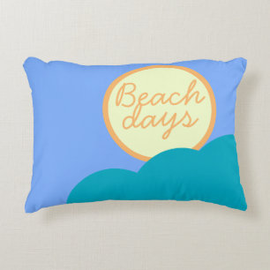 Beach Tema dekorativ kudde