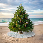 Beach-tema för sjöhäst Whitewash Wood Plank Julgransmatta Borstad Polyester<br><div class="desc">Om du har ett strandtemed julgran i år,  avsluta av det med strandhinnan som kjol. Lägg bara till din familj namn</div>