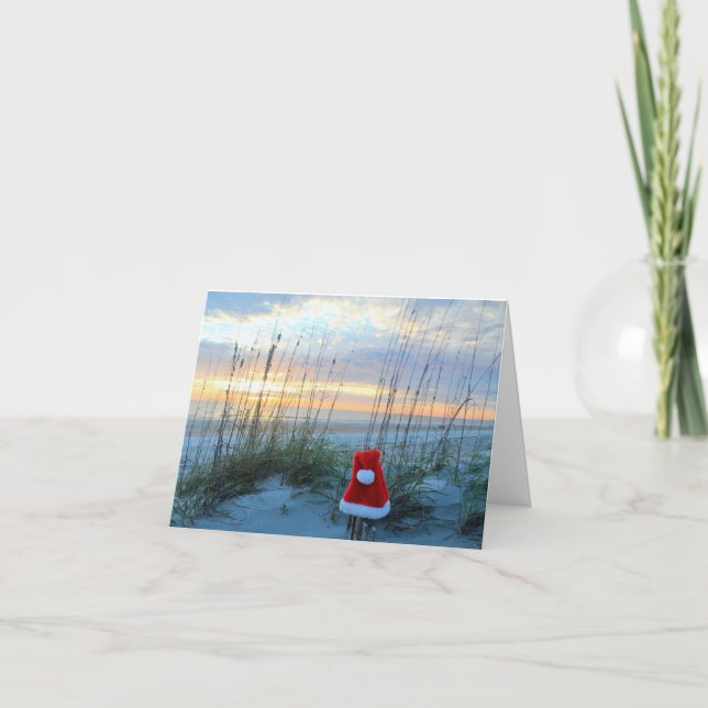 Beach-tema, julkort kort (Framsida)