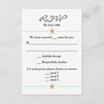 Beach-testade OSA kort med/Starfish-accenter