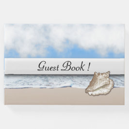 Beach Theme Personlig Guest Bok