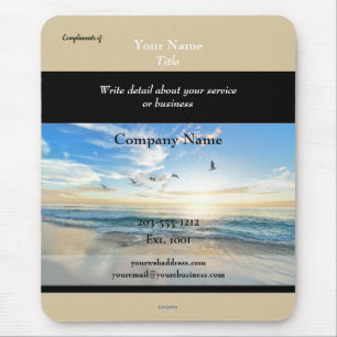 Beach Theme Promotional Mousepad HAMbyWG Musmatta