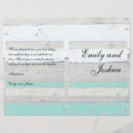 Beach Theme Starfish Bröllop Rustic