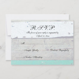 Beach Theme Starfish Bröllop Rustic Inbjudningar