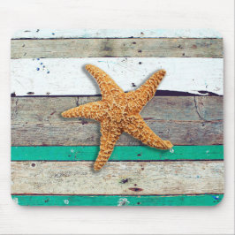 Beach Theme Starfish Bröllop Rustic Musmatta