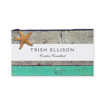 Beach Theme Starfish Bröllop Rustic
